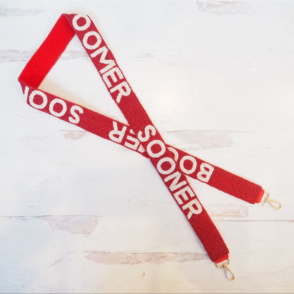 Red Shoulder Bag Strap